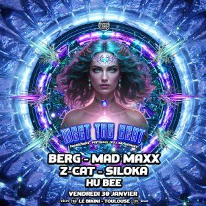 MEET THE BEAT w. BERG - MAD MAXX - Z-CAT - SILOKA - HU BEE