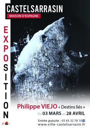 Philippe Viejo, artiste peintre expose à la Maison d'Espagne