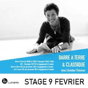 Stage de barre à terre et danse classique avec Christine Thévenet