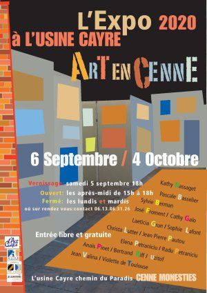 EXPOSITION : L'Art en Cenne