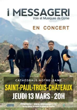 Concert groupe I MESSAGERI - Voix et Musiques de Corse