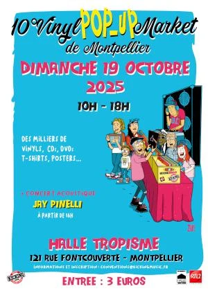 10° Vinyl Pop-Up Market de Montpellier