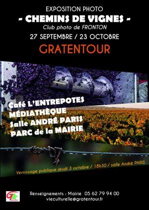 exposition photo " chemins de vignes "