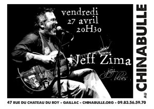 Concert de Jeff Zima (jazz/blues)