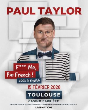 PAUL TAYLOR "100 % in english" 