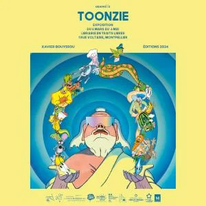 TOONZIE de Xavier Bouyssou, une exposition de bande dessinée
