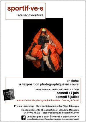 sportif.ve.s • Exposition photographique & Atelier d'écriture créative