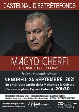 Magyd Cherfi en concert