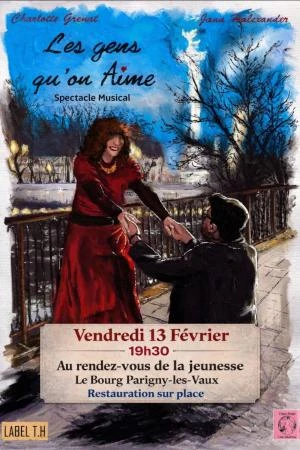 LES GENS QU'ON AIME' avec Charlotte Grenat & Jann Halexander