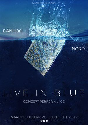 Live in Blue : concert performance de NÓRD et DanHôo au Bridge Paris 