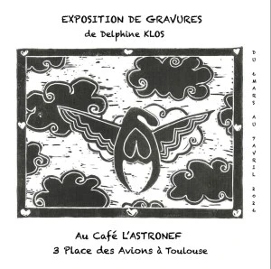 Expo de gravures -vernissage mardi 10/03 à 19h