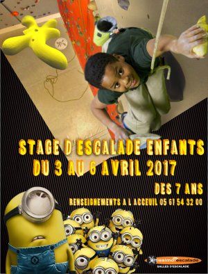 Altissimo Montaudran *** STAGE ESCALADE ENFANTS *** VACANCES DE PÂQUES 2017