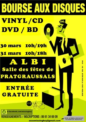 BOURSE AUX DISQUES VINYL, CD, DVD & BD 