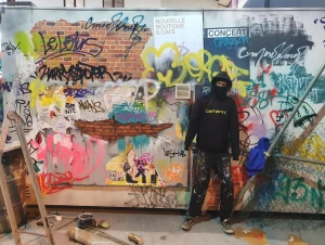 Dé-Vernissage avec Dj set - WALL'D'UP PEINTRE FRAÎCHE, Acte 2 - John Mite