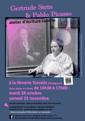 Gertrude Stein & Pablo Picasso, atelier d'écriture cubiste