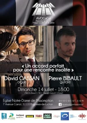 Concert orgue et guitare : "Un accord parfait pour une rencontre insolite"