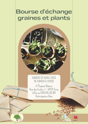 Bourses d'échange de graines et plants