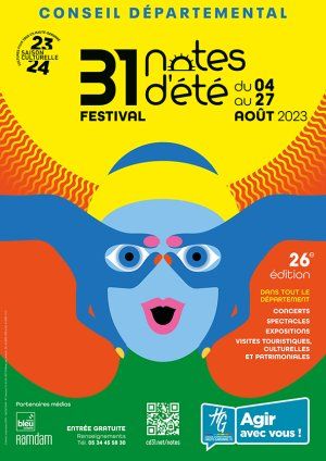 Festival 31 Notes d'été du 4 au 27 août 2023 !