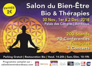 Salon du Bien Etre, Bio et Thérapies Bordeaux