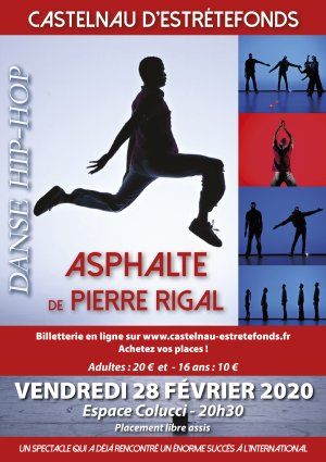 ASPHALTE de Pierre Rigal - Danse Hip Hop