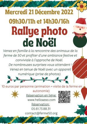 Rallye photo de Noël 