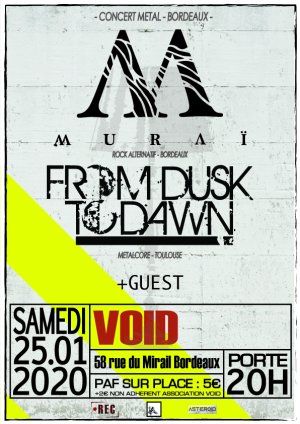 Muraï / FROM DUSK TO DAWN / +Guest