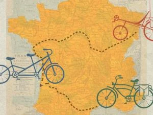 Projection du film 'La France à vélo"