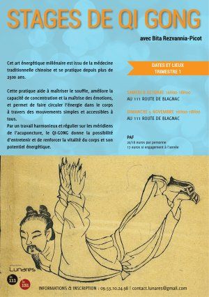 Stage de Qi Gong avec Bita Rezvannia-Picot