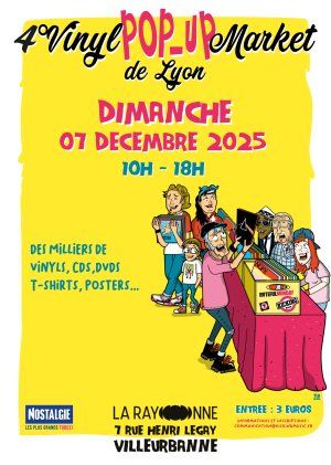 4° Vinyl Pop Up Market de Lyon