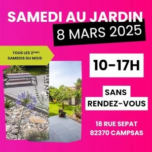 Samedi au jardin
