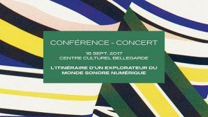Conférence-concert – hommage à JC Risset, pionnier de l'informatique musicale
