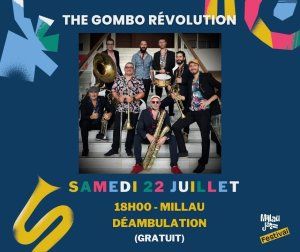 Millau Jazz Festival - The Gombo Révolution - 22 Juillet