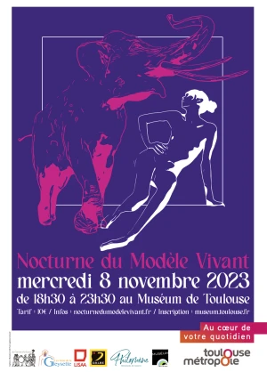 Nocturne du Modèle Vivant au Muséum - 2ème édition