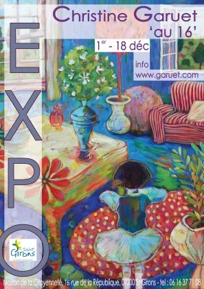 Peintures de Christine Garuet, entre nature, spiritualité et féminité.