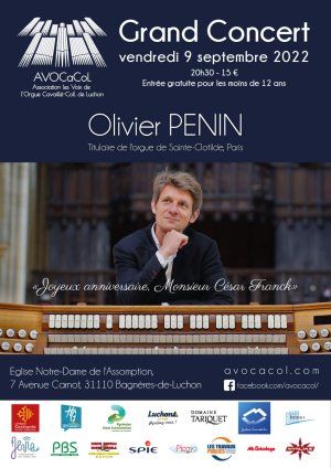 Grand concert d'orgue de fin de saison