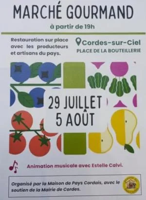 marché gourmands 