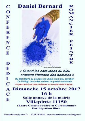 Conférence "Quand les caravanes du bleu croisent l'histoire des hommes "