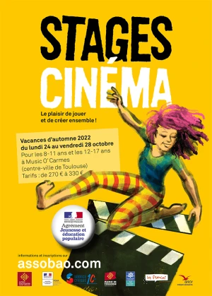 Stages cinéma pour les jeunes à Toulouse (vacances d'automne)