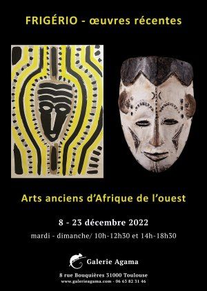 Exposition de l'artiste Manu Frigério et d'art premier