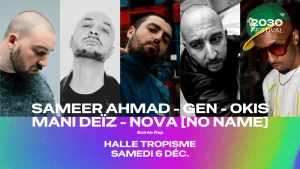 2030 Festival | Montpellier | 3ème Édition | RAP | 6 Décembre 2025