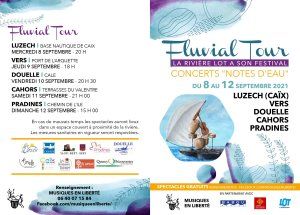 FLUVIAL TOUR " CONCERTS NOTES D'EAU"