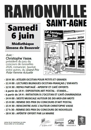Journée d'animations autour des remises des prix des concours de nouvelles et d'art postal
