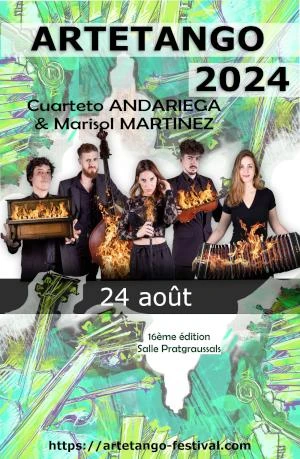 CONCERT ANDARIEGA cuarteto et Marisol MARTINEZ