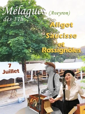 Repas, chansons françaises et orgues de barbarie