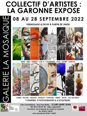 [Exposition] Collectif La Garonne Expose 08-28/09