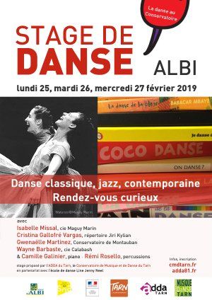 Stage de danse classique, contemporaine, jazz