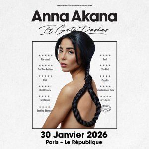 Anna Akana, son show d'humau au République le 30/01/2026
