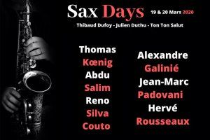 Sax days : Abdu Salim / Thomas Koenig / Reno Silva Couto