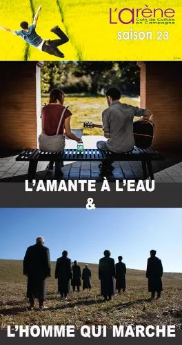 "L'amante à l'eau" & "L'homme qui marche"