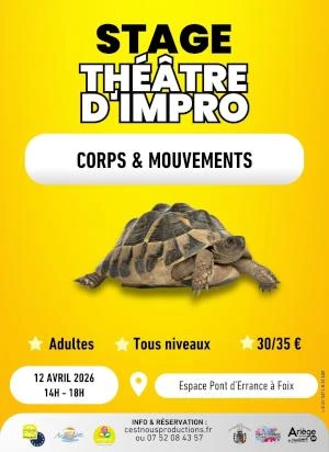 Stage d'Improvisation : Corps & Mouvement